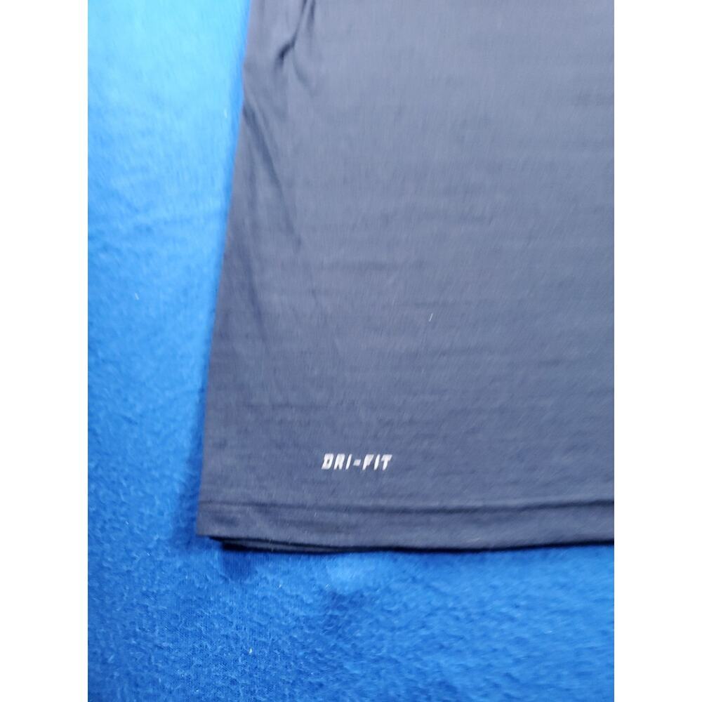 Nike Pro Training Dri-Fit Blue Running T-Shirt Men's Size XL - Picture 4 of 11